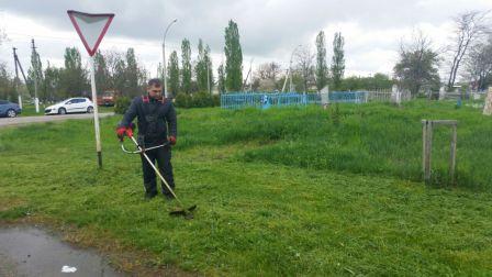 Тбилисский район принял участие во Всекубанском субботнике